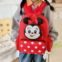 Disney Student Backpack, Kindergarten Backpack, Mickey Mouse Backpack, Mini Chest Bag, Travel Bag, Multi-Function Storage Bag, Fashion Coin Purse, Cartoon Handbag - Multicolor - View 6