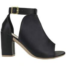 Zamarini Women's Sandals Ankle Boots Comfortable Soft - 黑色 - 查看 8