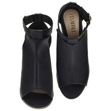 Zamarini Women's Sandals Ankle Boots Comfortable Soft - 黑色 - 查看 6
