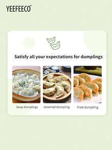 1pc, 2in1, Dumpling Skin Machine, Creative Dumpling Machine, Kitchen DIY Dumpling Machine, Manual Dumpling Machine, Very Suitable For Kitchen Festival Party Dumpling Skin Dumpling Mold, Dough Pressing Machine, Dumpling Pressing Machine, Kitchen Supplies, Kitchen Gadgets - Dumpling Making Tools - View 2