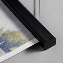 SURELIFE 1个磁性木质挂框，适用于照片、图片、印刷品、地图、卷轴和帆布艺术品，可作墙面装饰、生日和毕业礼物。