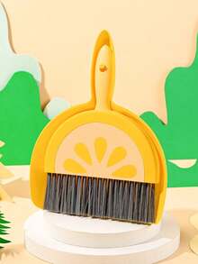 Mini Broom Set, Handheld Dustpan & Brush, Plastic Trash Scoop, Small Dustpan & Broom Combo Set, Mini Broom & Dustpan For Home, Desk, Student, Cleaning - Multicolor - View 8