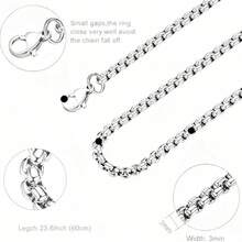 Collar cruz hombre colgante cruz acero inoxidable hombre joyería masculina - como en la foto - Ver 7