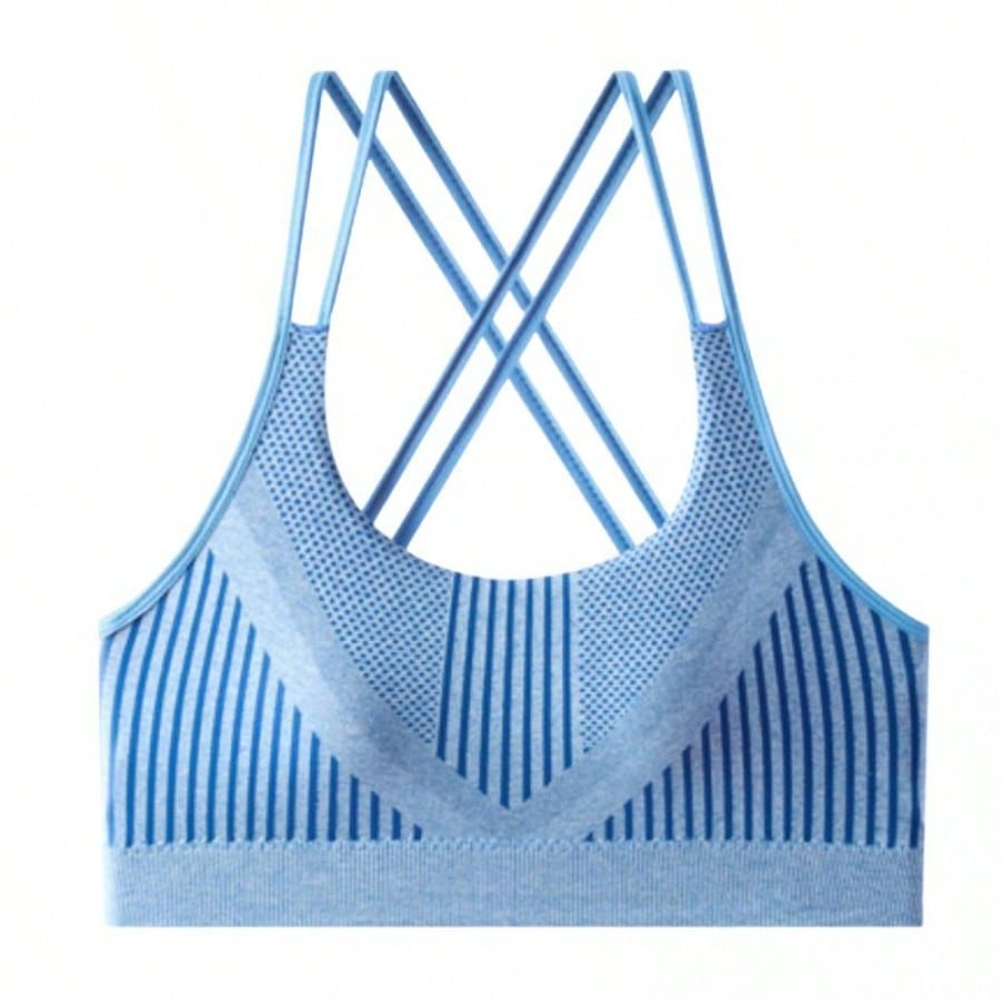 Chaleco de yoga Pinkamy - Azul cielo, talla única