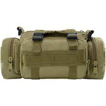 Bolsa de Cintura Impermeable de Gran Capacidad y Múltiples Capas, Adecuada para Equipo de Pesca, Conjunto de Camping Multifuncional - Color digital de la selva - Ver 11