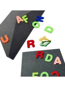 26pcs Felt Letter Stickers, DIY Self-Adhesive Felt Letters, Suitable For Back To School, DIY Decorative Stickers, Birthday, Party Background, Party Favors - Nhiều màu - Xem 5