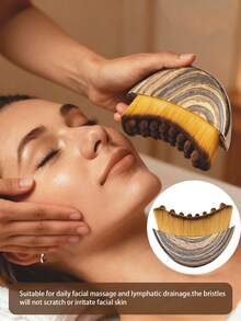 新款淋巴引流面部及身体按摩器，帮助塑造下巴和下颌轮廓 - 便携式美容刷，护肤