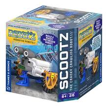 CYPNThames and Kosmos ReBotz: Scootz El robot Cranky Crawling Construye un robot motorizado loco! Colecciona los 4 Combina para hacer nuevas creaciones robóticas Gran relleno de calcetines cesta de PascuaFashion - como en la foto - Ver 2