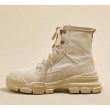 Women Climbing Boots - Beige - View 6