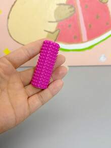 1:12 比例迷你运动器材，泡沫轴、按摩棒、壶铃、哑铃、杠铃片，瑜伽和普拉提健身工作室迷你配件，娃娃屋装饰，背包钥匙扣挂件，节日小礼物 - 彩色 - 查看 10