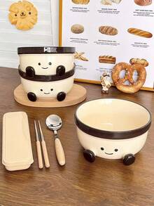 1 chiếc bát sứ nhỏ xinh có chân đế, thích hợp dùng làm bát súp, bát salad trái cây, bát mì ramen, bát phục vụ tại nhà hàng, khách sạn, quán cà phê. - Nhiều màu - Xem 8