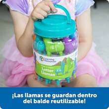 CYPNLearning Resources Snap-n-Learn Llamas Abecedario para Niños Juguetes Educativos para Niños Alfabeto 26 Piezas Edades 18+ MesesFashion - como en la foto - Ver 6