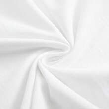 Camiseta de manga corta para hombre/mujer: algodón cómodo, cuello redondo, estampados creativos con letras o dibujos graciosos - Blanco 32 - Ver 5