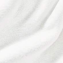 Valentine'S Day Heart-Patterned Fleece Blanket |   Soft And Comfortable Plush Throw, Perfect For All Seasons, Ideal For Bed, Sofa, Living Room Decor, Travel, And Camping, Machine Washable, Polyester - White - View 2