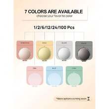 Compact Mirror Bulk, Pack Of 6 Double-Sided 1X/2X Magnifying Metal  Mirrors(Round, Rose Gold),39799249 - Rose Gold - View 6