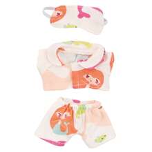 Eyemask & Sleepwear Set (Random Pattern), Bottle Hanger, Slippers, For Labubu, Holiday & Birthday Gift (Excluding Plush Doll) - Multicolor - View 8