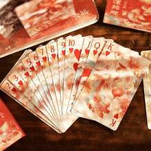 Classical Chinese Style Lucky Carp Playing Cards - National Series, Family Game Entertainment, Cultural Gift - Multicolor - View 5