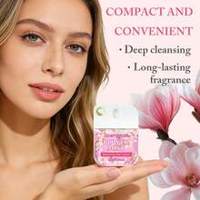 1 Botella de líquido portátil de lavado de manos con estilo Sakura - Viene con dispensador de viaje, multiusos para campamento y senderismo al aire libre, conveniente para llevar de viaje - Rosa - Ver 5