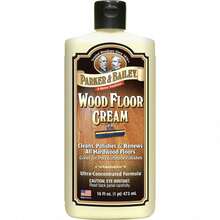 Parker & Bailey Wood Floor Cream For Hardwood, Laminate & Faux Floors, Shine Restorer & Cleaner For Home, Cuts Grease, 16 Oz - 16盎司(1包) - 查看 1