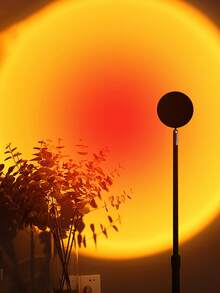 3 Pcs Remote Control Romantic Sunset Projection Lamp, 16 Color Modes Remote Switch, 180° Rotation, Large Expandable, USB Powered Sunset Projection Light, Suitable For Photography/Selfie, Party, Living Room, Bedroom, Wedding Decor (Small/Medium/Large) - Multicolor - View 4