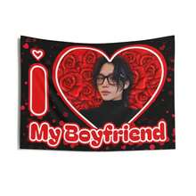 Skz Felix I Love My Boyfriend Banner,  Members Kpop Flag, Skz Tour 2025 Merch, Gift Ideas Stays, Birthday Gift  Concert Merch - 1PC - Xem 1