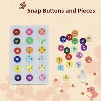 qixi 1件无纺布纽扣配对玩具，儿童益智拼图玩具，适合学龄前儿童，锻炼精细动作技能和认知能力