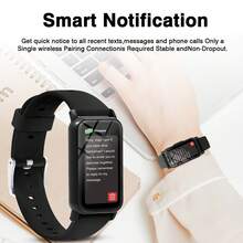 High-Definition Touch Smart Watch For Men & Women: Built-In Camera, Music Control, Fitness Tracking, Alarm/Message Notification, Customizable Screen, Compatible With IOS And Android - Multicolor - View 3