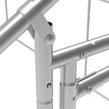 Gallinero Metálico Grande para 20 Gallinas - Jaula de 3x2x4 m con Cubierta Impermeable, Puertas con Cerradura y Techo en Pico para Máxima Seguri-dad - 9,8 tartas x 13,1 tartas x 6,6 tartas - Ver 7