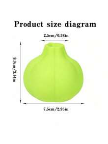 1pc Silicone Garlic Peeler, Suitable For Kitchen Garlic Peeling Tool. Can Quickly Peel And Easy To Clean. - Multicolor - View 3