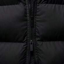 Nike JORDAN Men's Cotton Jacket, Loose Fit, New Winter Style, Warm And Water-Repellent Cotton Coat - Black - View 10