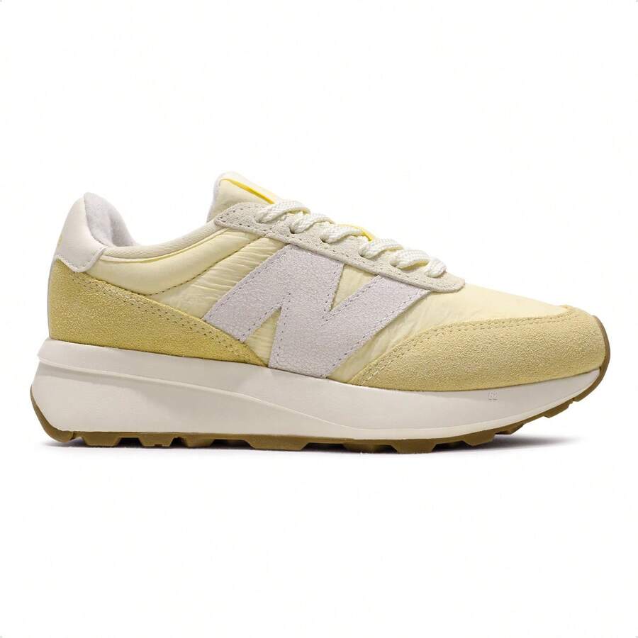 New Balance 370v1 Unisex Sneakers, 100% Original, With Invoice And Warranty. - 黃/白 - 查看 1