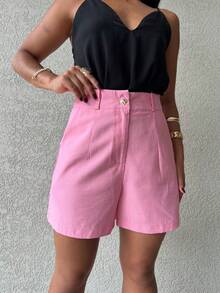Women's Shorts (Marrant Tífane) - Hồng - Xem 1