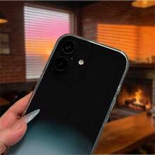 Funda TPU Transparente Cute Cartoon Anime Diseño Original Corazón Estrella Conejo Oso Gato Para el  17 16 15 14 13 12 11 X XS Pro Max 8 7 6 Plus SE caso marco suave - transparente - Ver 5