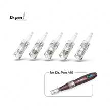 5pcs/Set Dr Pen Ultima Replacement Cartridges (With Anti-Slip Handle) | Compatible With MTS Facial Care, Facial Massage Pen Derma Pen M8/A10 (Bayonet Style) Skincare Tools, Facial Care, Beauty Therapist Supplies - Multicolor - View 7