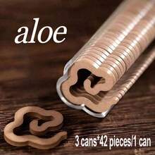 1盒，42片不粘吉祥云香粉，木质，每片燃烧约30分钟，罐装香片，持久去除室内异味，多种香味可选，适合作为生日、毕业礼物等。