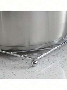 4pcs Stainless Steel Coasters, Heat Resistant Kitchen Table Mats, Insulation Pads, Stainless Steel Anti-Scald Mats, Tabletop Heat Protection, Suitable For Restaurant, Kitchen, Baking - Multicolor - View 9