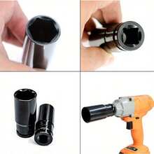 [Deep Impact Socket] 35pcs  1/ 2" Deep Impact Socket Tool Set | 8-32mm Pneumatic Impact Socket Set | Perfect For Auto Mechanic Repair And Heavy-Duty Projects - 35pcs/set - View 10