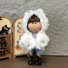 5件套 Mia 西班牙土豆娃娃 24cm 毛绒娃娃 BJD 手工女孩 DIY 华德福替换服装（仅含服装，不含鞋子，不含娃娃） - 彩色 - 查看 12