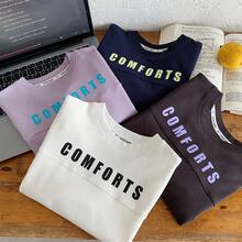 男童长袖T恤，2026春季新款休闲百搭透气宽松上衣 - 米色 - 查看 8