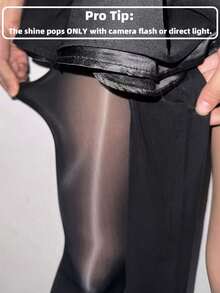 1双女士连裤袜，甜美风格，适合休闲、度假穿着 - 彩色 - 查看 6