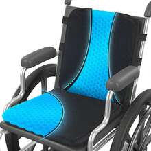 Sunlit Large Gel Cushion & Back Cushion Long Sitting With Non-Slip Cover, Gel Cushions Wheelchair Office Chair Car, Reduces Tailbone Pressure And Pain Relief (18.5''x16.9''x 1.57'') WYRM - Large (18.5 X 16.9 X 1.57 Inches) - View 8