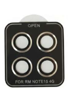 1pc Multi-Color Lens Protector For Xiaomi Redmi Note 15/15Pro/15Pro+, Device Protection, Fashionable Design, Precise Fit, Durable Glass, High-Quality Lens Protector, Smartphone Lens Protector, Tempered Glass Lens Protector, Smartphone Accessories, Phone Care Kit - Multicolor - View 15