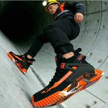 Men's Work Safety Shoes - trái cam - Xem 2