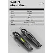ROCKBROS 1pc Professional POM Bicycle Tyre Lever - Built-In Deflation Valve One Pair Per Order Effortless Removal Essential Bicycle Repair Tool Must-Have Cycling Accessory - Multicolor - View 6