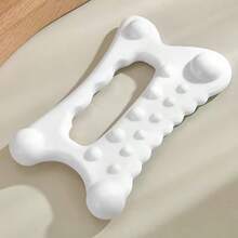 1-Piece Gua Sha Massage Tool, Facial Gua Sha Board, Back, Leg And Arm Massager, Facial Skin Care Instrument, Suitable For Muscle Relaxation, Eye Massage And Meridian Relaxation, Full Body And Facial Gua Sha Tool, Skin Care Fascia Relaxer, Full Body And Facial Gua Sha Tool. - Multicolor - View 6