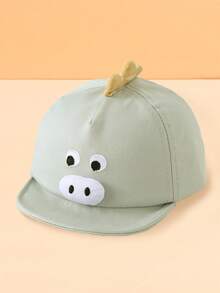 1pc Cute Animal Design Soft Brim Lightweight Baseball Cap For Babies, Breathable & Comfortable Sun Protection, Suitable For 6-10 Months Old, Spring/Summer, Park Walks & Daily Wear, Multi-Color Options, Great As Birthday Gift - Multicolor - View 13