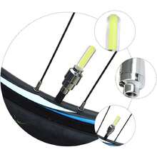 6 Piezas Válvula de Bicicleta Luz Neumático de Luz Rueda de Bicicleta Luz de La Noche LED Rueda, Bicicleta Motocicleta Rueda Luz Iluminación Accesorios,39944060 - Multicolor - Ver 2
