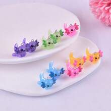 10pcs/30pcs,White Strip Hexagonal Dragon Pendants Resin Cartoon Dragon Charms For DIY Pendant Earrings Necklace Jewelry Accessories - Multicolor - View 9