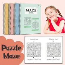 Mindful Maze Activity Book, Relaxing Yet Challenging Puzzles That Encourage Focused Thinking, Helps Build Patience And Persistence, Ideal For Desk Breaks And Travel Downtime - 6 - View 2