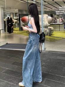 Women Jeans - Blue - View 5